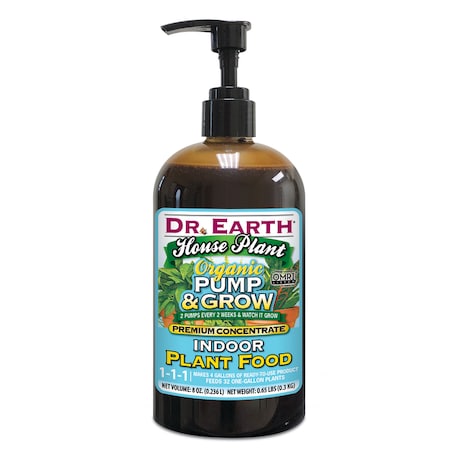 Dr. Earth Dr. Earth Pump & Grow Organic Liquid Concentrate Plant Food 8 oz 1072